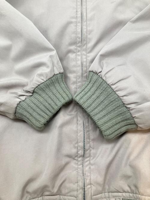 stussy（ステューシー）stussy (ステューシー) 90sジップアップジャケット OLD STUSSY 紺タグ 古着 ベージュ サイズ:Ｍの古着・服飾アイテム