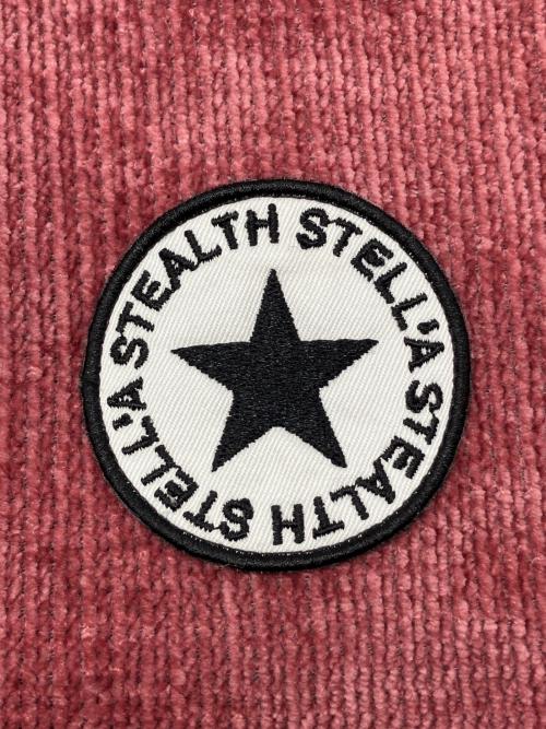 STEALTH STELL'A（ステルスステラ）STEALTH STELL'A (ステルスステラ) 厚手ニット レッド×ピンク サイズ:1の古着・服飾アイテム