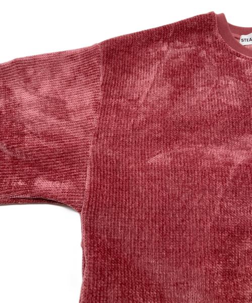 STEALTH STELL'A（ステルスステラ）STEALTH STELL'A (ステルスステラ) 厚手ニット レッド×ピンク サイズ:1の古着・服飾アイテム