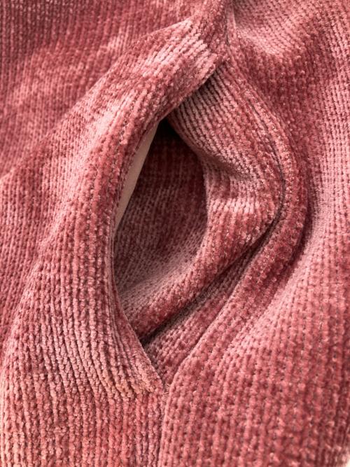 STEALTH STELL'A（ステルスステラ）STEALTH STELL'A (ステルスステラ) 厚手ニット レッド×ピンク サイズ:1の古着・服飾アイテム