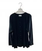 foufouフーフー ザドレス）の古着「長袖ブラウス」｜ブラック