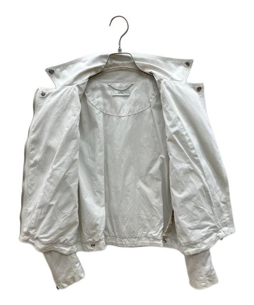 DIESEL（ディーゼル）DIESEL (ディーゼル) ライダースジャケット ホワイト サイズ:Sの古着・服飾アイテム