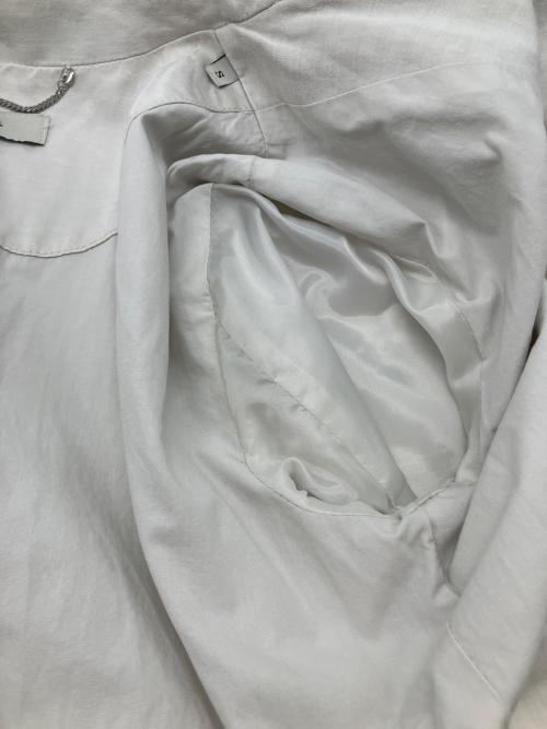 DIESEL（ディーゼル）DIESEL (ディーゼル) ライダースジャケット ホワイト サイズ:Sの古着・服飾アイテム