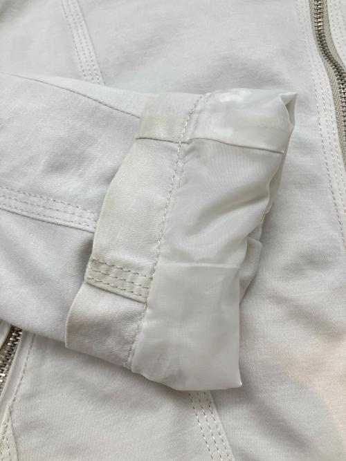 DIESEL（ディーゼル）DIESEL (ディーゼル) ライダースジャケット ホワイト サイズ:Sの古着・服飾アイテム