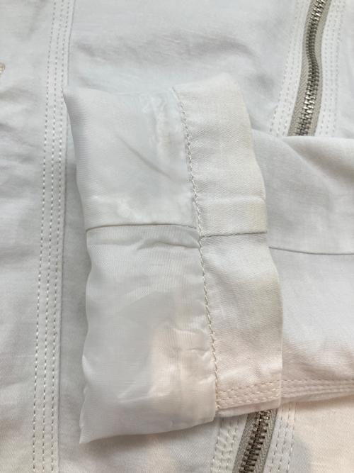 DIESEL（ディーゼル）DIESEL (ディーゼル) ライダースジャケット ホワイト サイズ:Sの古着・服飾アイテム