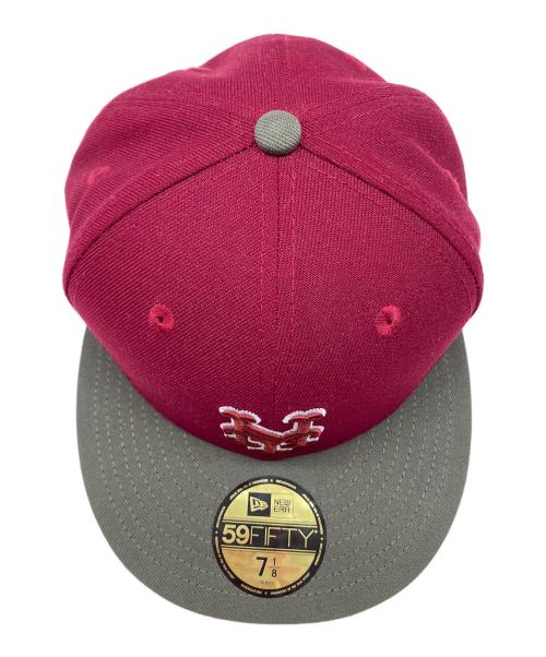 New Era（ニューエラ）New Era (ニューエラ) 59FIFTY キャップ レッド×グリーン サイズ:7 1/8の古着・服飾アイテム