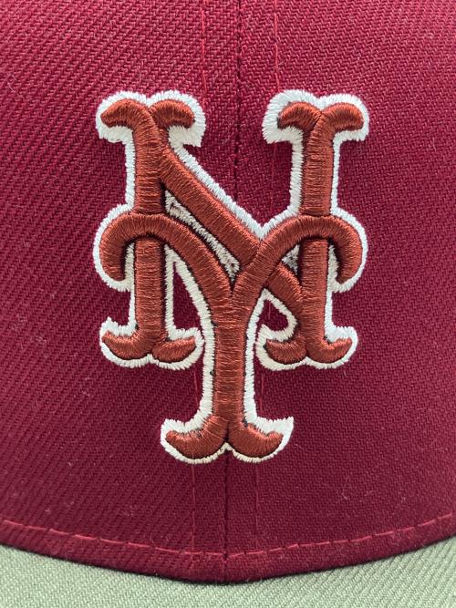New Era（ニューエラ）New Era (ニューエラ) 59FIFTY キャップ レッド×グリーン サイズ:7 1/8の古着・服飾アイテム