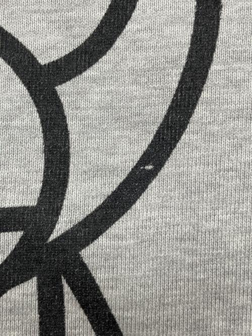 A BATHING APE（アベイシングエイプ）A BATHING APE (アベイシングエイプ) 90sラグランスウェット　APE SHALL NEVER KILL APE　初期タグ　古着 グレー サイズ:Ｍの古着・服飾アイテム