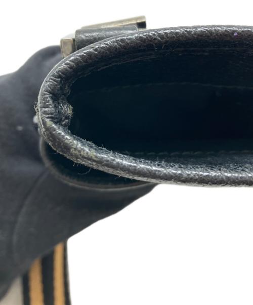 GUCCI（グッチ）GUCCI (グッチ) GUCCI　ミニショルダーバッグ ネイビー×ブラック×ベージュの古着・服飾アイテム