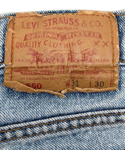 LEVI'S（リーバイス）LEVI'S (リーバイス) 90s 550デニムパンツ 1992年7月製 釦裏918 古着 インディゴ サイズ:W31×L30の古着・服飾アイテム