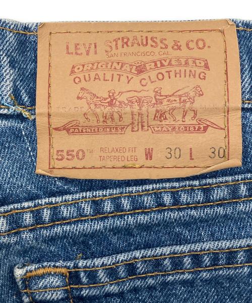 LEVI'S（リーバイス）LEVI'S (リーバイス) 90s 550デニムパンツ 古着 インディゴ サイズ:W30×L30の古着・服飾アイテム