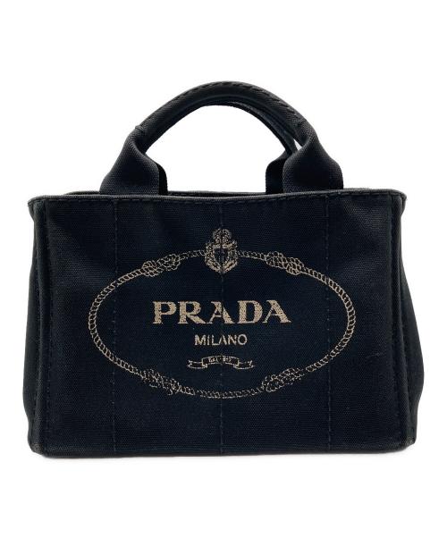 PRADA（プラダ）PRADA (プラダ) 2WAYバッグ　カナパミニ ブラックの古着・服飾アイテム
