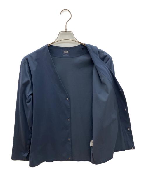 THE NORTH FACE（ザ ノース フェイス）THE NORTH FACE (ザ ノース フェイス) テックラウンジカーディガン ネイビー サイズ:Ｍの古着・服飾アイテム