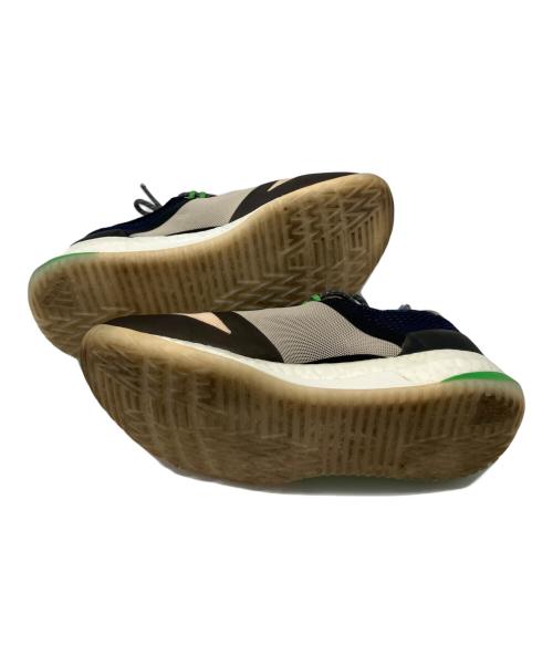 adidas（アディダス）adidas (アディダス) STELLA McCARTNEY (ステラマッカートニー) PUREBOOST X TR 3.0 ベージュ×ブラック×グリーン サイズ:24の古着・服飾アイテム