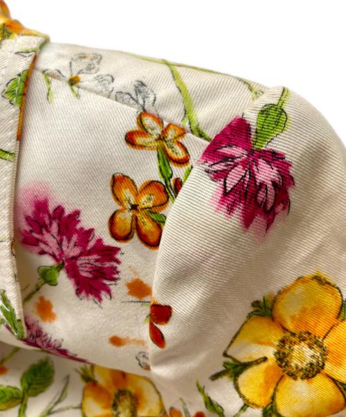 DOLCE & GABBANA（ドルチェ＆ガッバーナ）DOLCE & GABBANA (ドルチェ＆ガッバーナ) 花柄3Bジャケット アイボリー サイズ:40の古着・服飾アイテム