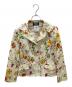 DOLCE & GABBANA（ドルチェ＆ガッバーナ）の古着「花柄3Bジャケット」｜アイボリー