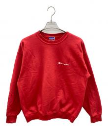 Champion（チャンピオン）の古着「90sロゴプリントスウェット　古着」｜レッド