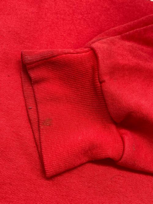 Champion（チャンピオン）Champion (チャンピオン) 90sロゴプリントスウェット　古着 レッド サイズ:Lの古着・服飾アイテム