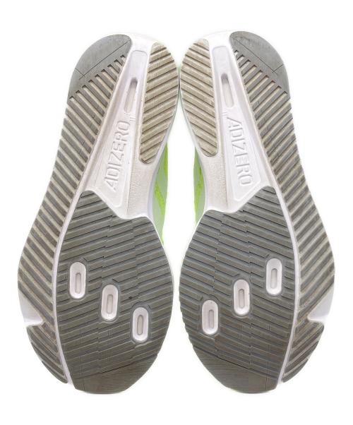 adidas（アディダス）adidas (アディダス) ランニングシューズ　ADIZERO SL2（アディゼロ SL2） イエロー×ホワイト サイズ:235の古着・服飾アイテム