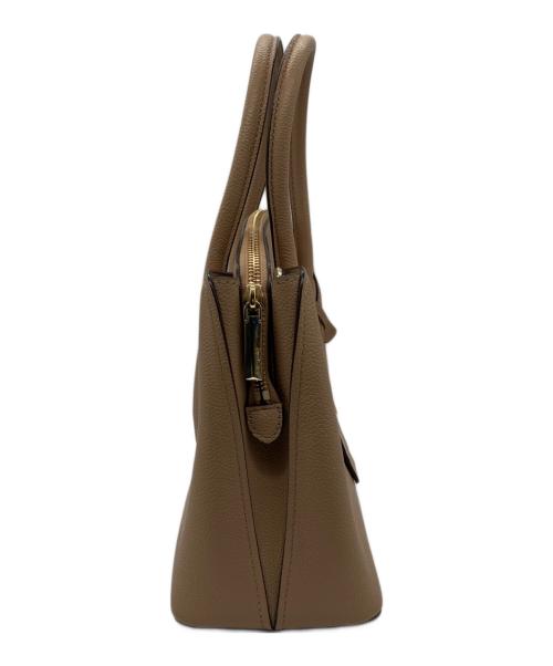 Kate Spade（ケイトスペード）Kate Spade (ケイトスペード) 2WAYバッグ　マルゴーミディアムサッチェル ベージュの古着・服飾アイテム