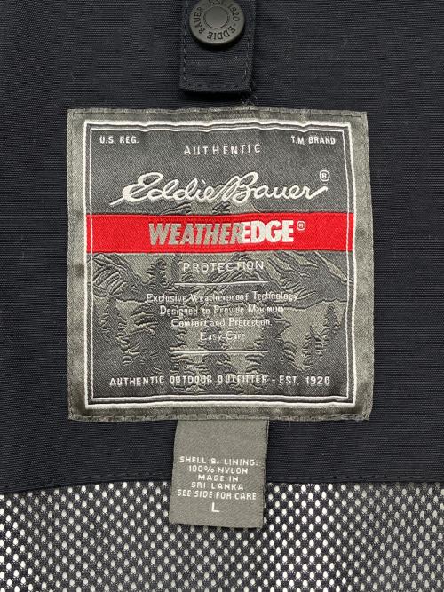 Eddie Bauer（エディーバウアー）Eddie Bauer (エディーバウアー) ジャケット　WEATHER EDGE ブラック サイズ:Lの古着・服飾アイテム