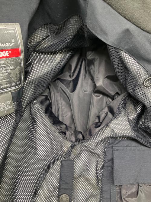 Eddie Bauer（エディーバウアー）Eddie Bauer (エディーバウアー) ジャケット　WEATHER EDGE ブラック サイズ:Lの古着・服飾アイテム
