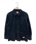 BIG MIKEビックマイク）の古着「コーデュロイカバーオール」｜ブラック