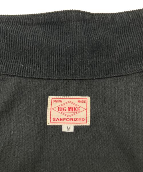 BIG MIKE（ビックマイク）BIG MIKE (ビックマイク) コーデュロイカバーオール ブラック サイズ:Ｍの古着・服飾アイテム