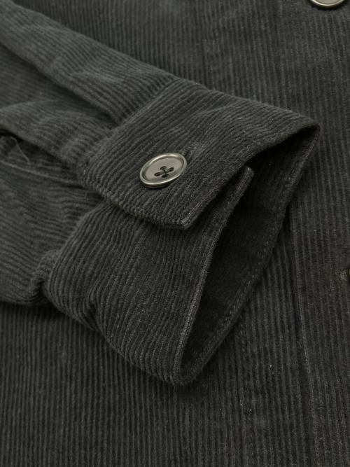 BIG MIKE（ビックマイク）BIG MIKE (ビックマイク) コーデュロイカバーオール ブラック サイズ:Ｍの古着・服飾アイテム