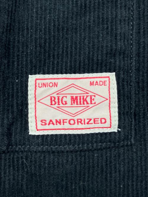 BIG MIKE（ビックマイク）BIG MIKE (ビックマイク) コーデュロイカバーオール ブラック サイズ:Ｍの古着・服飾アイテム