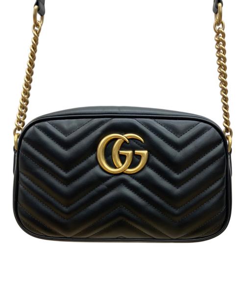 GUCCI（グッチ）GUCCI (グッチ) GG マーモント ブラックの古着・服飾アイテム
