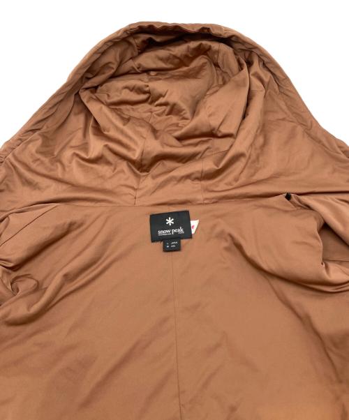 Snow peak（スノーピーク）Snow peak (スノーピーク) 中綿ジャケット ブラウン サイズ:Lの古着・服飾アイテム