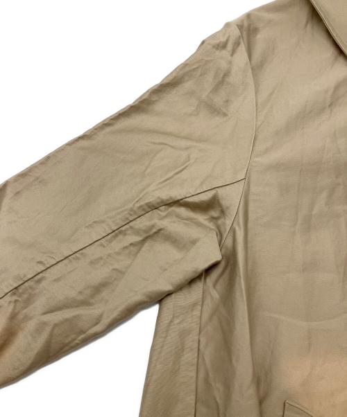 mizuiro-ind（ミズイロインド）mizuiro-ind (ミズイロインド) ステンカラーコート　ナチュラル ベージュ サイズ:不明の古着・服飾アイテム