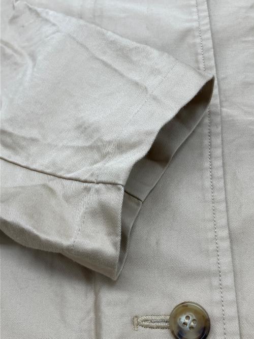 mizuiro-ind（ミズイロインド）mizuiro-ind (ミズイロインド) ステンカラーコート　ナチュラル ベージュ サイズ:不明の古着・服飾アイテム
