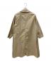 mizuiro-ind (ミズイロインド) ステンカラーコート　ナチュラル ベージュ サイズ:不明：7000円