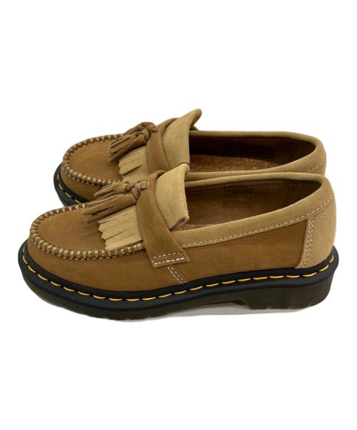 Dr.Martens（ドクターマーチン）Dr.Martens (ドクターマーチン) タッセルローファー ベージュ×キャメル サイズ:22.5の古着・服飾アイテム