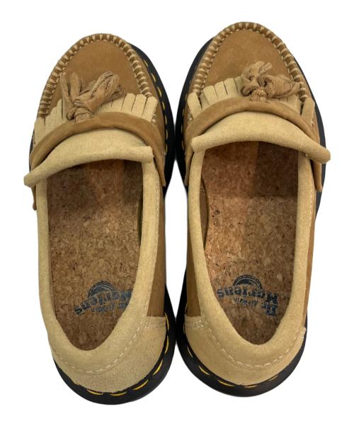 Dr.Martens（ドクターマーチン）Dr.Martens (ドクターマーチン) タッセルローファー ベージュ×キャメル サイズ:22.5の古着・服飾アイテム