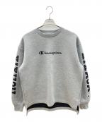 Championチャンピオン）の古着「スウェット」｜グレー×ブラック