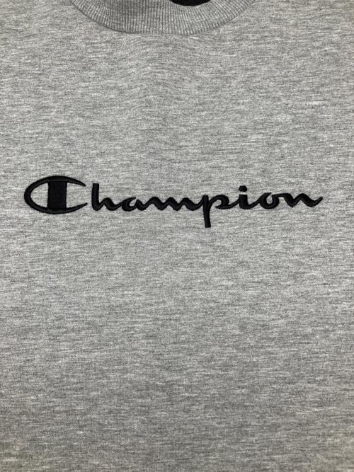 Champion（チャンピオン）Champion (チャンピオン) スウェット グレー×ブラック サイズ:Lの古着・服飾アイテム