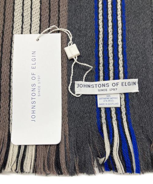 JOHNSTONS OF ELGIN（ジョンストンズオブエルガン）JOHNSTONS OF ELGIN (ジョンストンズオブエルガン) マフラー マルチカラー 未使用品の古着・服飾アイテム