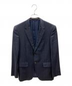 PAUL SMITHポールスミス）の古着「テーラードジャケット　デザイナーズインポート」｜ネイビー