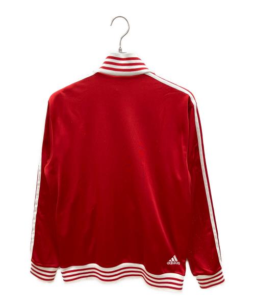 adidas（アディダス）adidas (アディダス) 00sトラックジャケット リヴァプールFC 2006年4月製 古着 黒タグ Y2K レッド×ホワイト サイズ:Oの古着・服飾アイテム