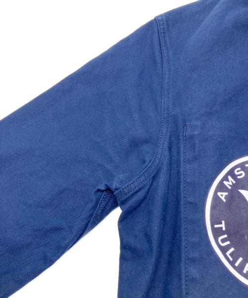 JUNYA WATANABE MAN（ジュンヤワタナベマン）JUNYA WATANABE MAN (ジュンヤワタナベマン) カバーオール ブルー×ホワイト サイズ:Sの古着・服飾アイテム