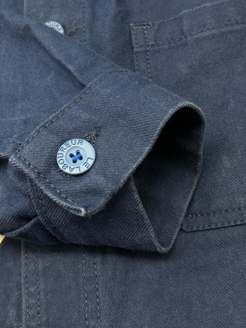 JUNYA WATANABE MAN（ジュンヤワタナベマン）JUNYA WATANABE MAN (ジュンヤワタナベマン) カバーオール ブルー×ホワイト サイズ:Sの古着・服飾アイテム