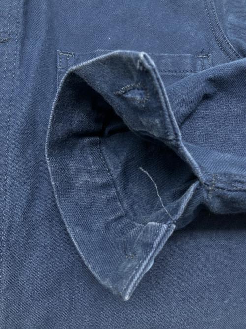 JUNYA WATANABE MAN（ジュンヤワタナベマン）JUNYA WATANABE MAN (ジュンヤワタナベマン) カバーオール ブルー×ホワイト サイズ:Sの古着・服飾アイテム