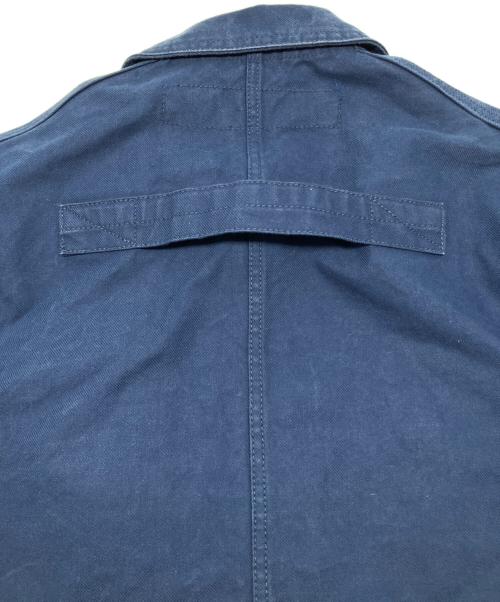 JUNYA WATANABE MAN（ジュンヤワタナベマン）JUNYA WATANABE MAN (ジュンヤワタナベマン) カバーオール ブルー×ホワイト サイズ:Sの古着・服飾アイテム