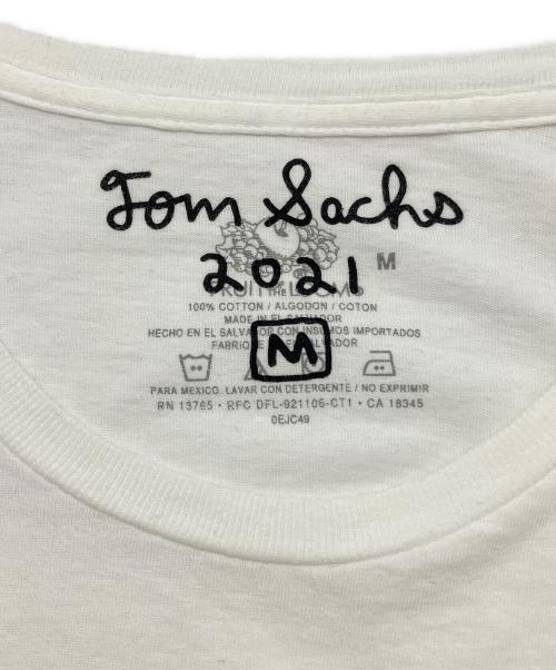 TOM SACHS STAFF（トム・サックス・スタッフ）TOM SACHS STAFF (トム・サックス・スタッフ) FRUIT OF THE LOOM (フルーツオブザルーム) 半袖カットソー ホワイト サイズ:Ｍの古着・服飾アイテム