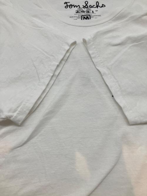 TOM SACHS STAFF（トム・サックス・スタッフ）TOM SACHS STAFF (トム・サックス・スタッフ) FRUIT OF THE LOOM (フルーツオブザルーム) 半袖カットソー ホワイト サイズ:Ｍの古着・服飾アイテム