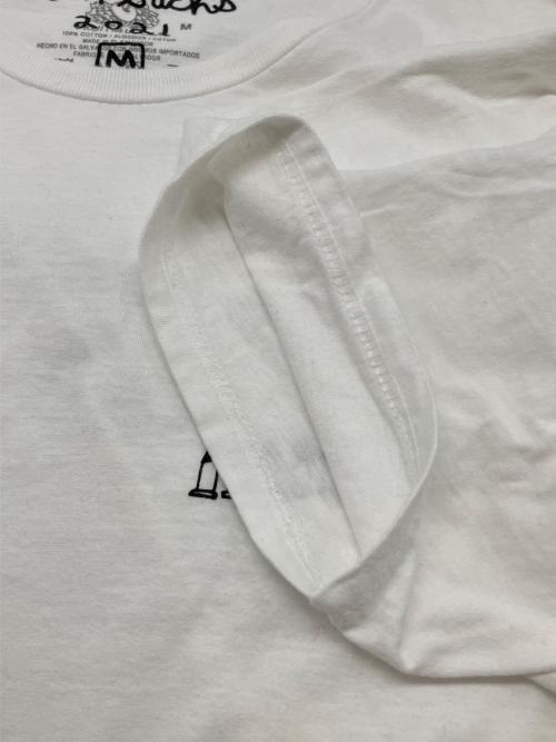 TOM SACHS STAFF（トム・サックス・スタッフ）TOM SACHS STAFF (トム・サックス・スタッフ) FRUIT OF THE LOOM (フルーツオブザルーム) 半袖カットソー ホワイト サイズ:Ｍの古着・服飾アイテム