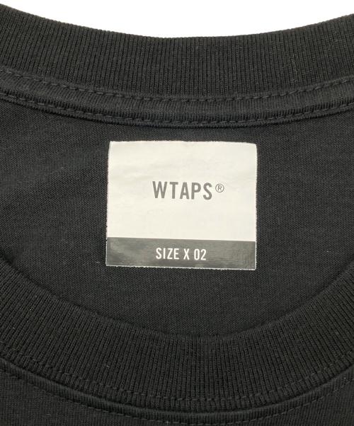 WTAPS（ダブルタップス）WTAPS (ダブルタップス) 半袖カットソー ブラック サイズ:X02の古着・服飾アイテム